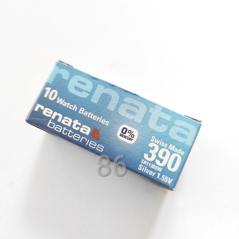 Baterai Batre Battery Renata 390 Sr1130s Original