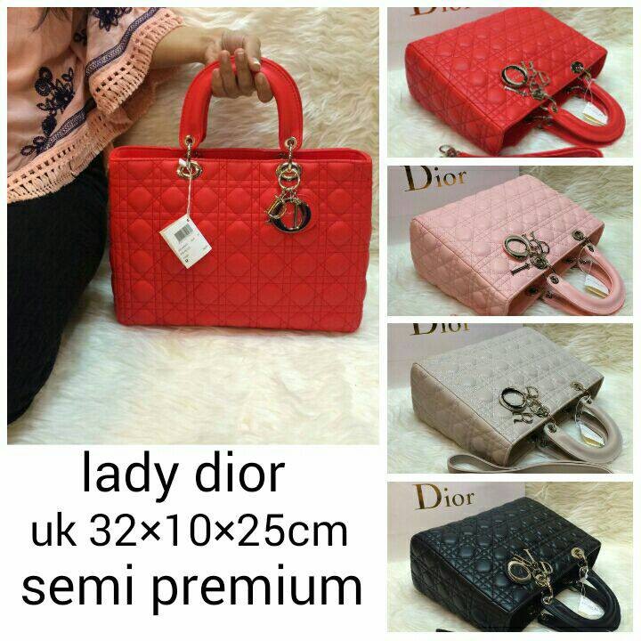TAS LADY DIOR LARGE SEMI PREMIUM (32X25CM)