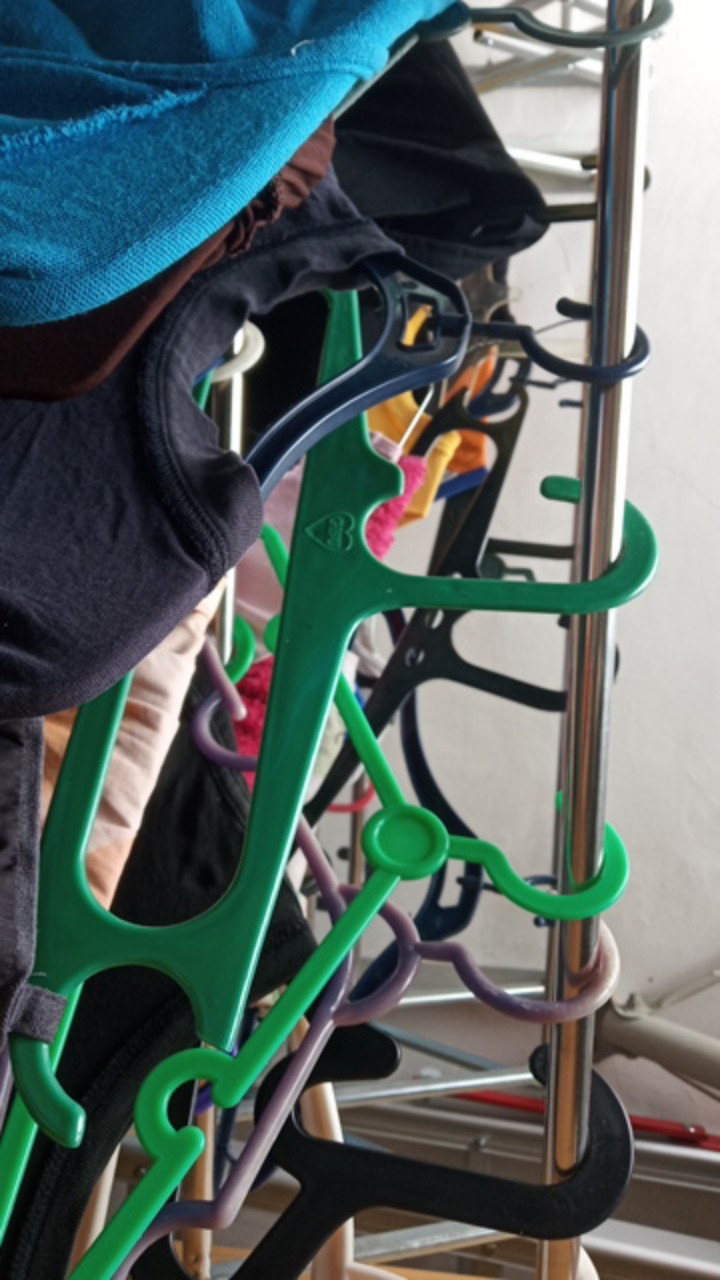 Jemuran Dinding Stainless Anti Karat Lipat Gantung Single 1,5m 150cm