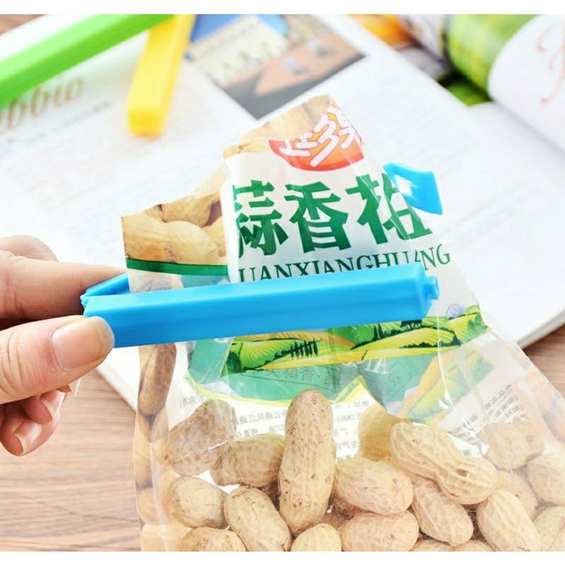 Clip Food Penjepit Plastik Bungkus Makanan Klip Sealing Snack Sealer Segel Jepit Ringan Cemilan