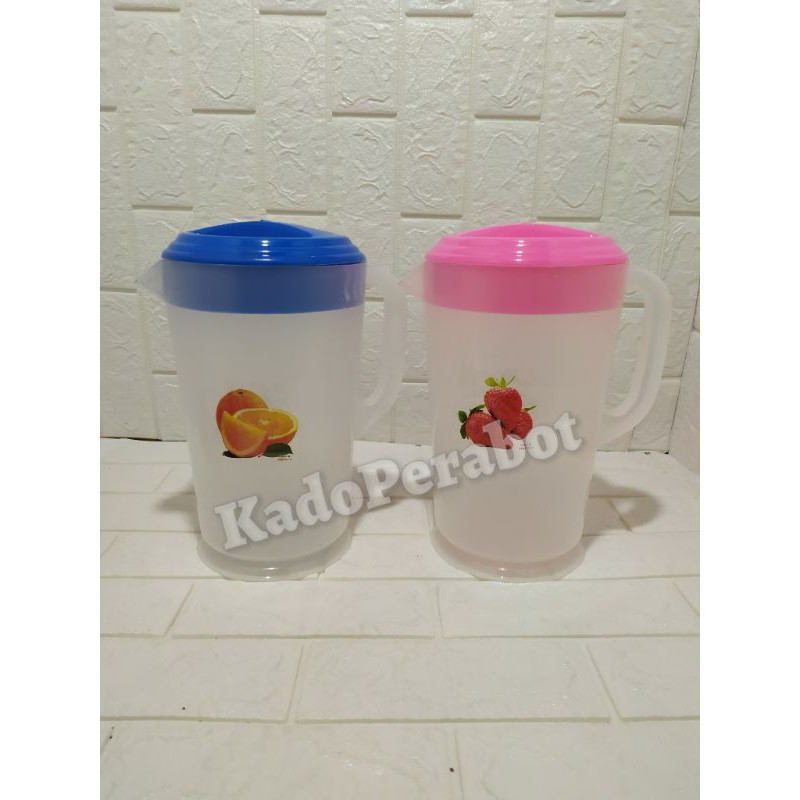 Teko hero 2.5 L - teko plastik air teh - teko plastik tinggi karakter