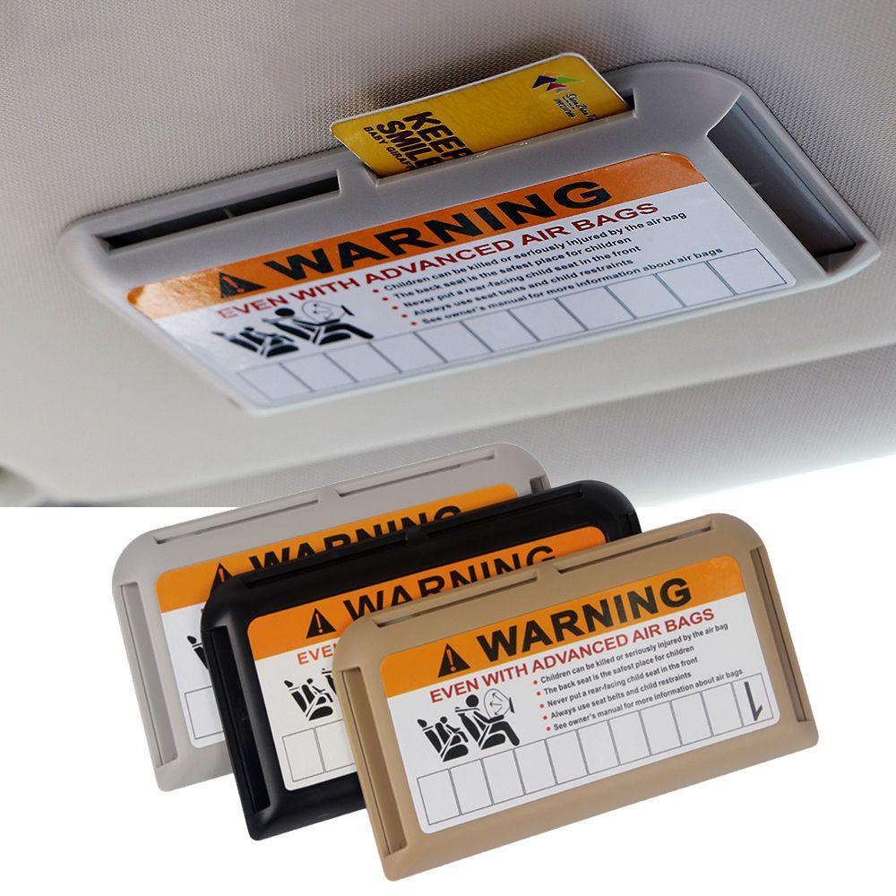 Holder Kartu Pelindung Matahari Mobil Agustina Multifungsi Stowing Tidying Slot Plate Holder