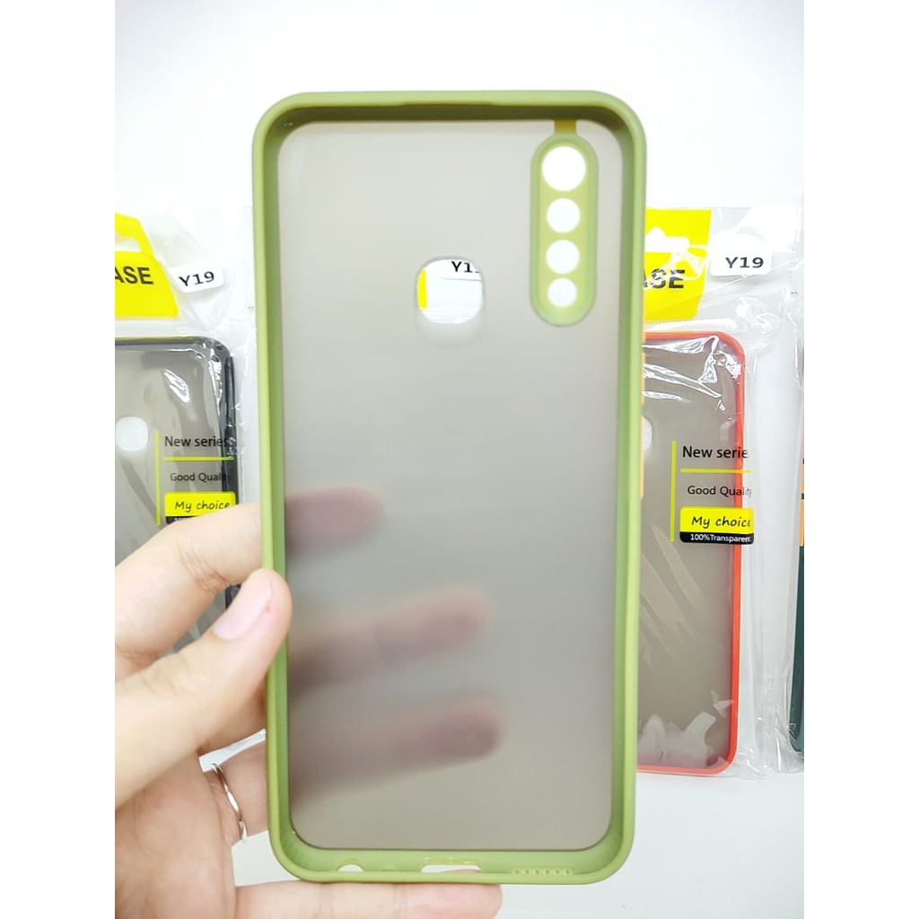 Bumper AERO CASE Vivo Y19 6.53 inch Hardcase My Choice List Warna Matte