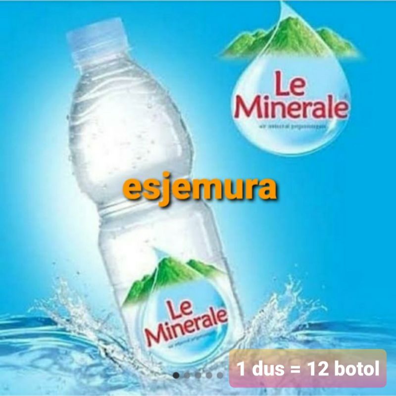 

Le Minerale 1500 ml botol besar per dus / Air mineral seperti Aqua