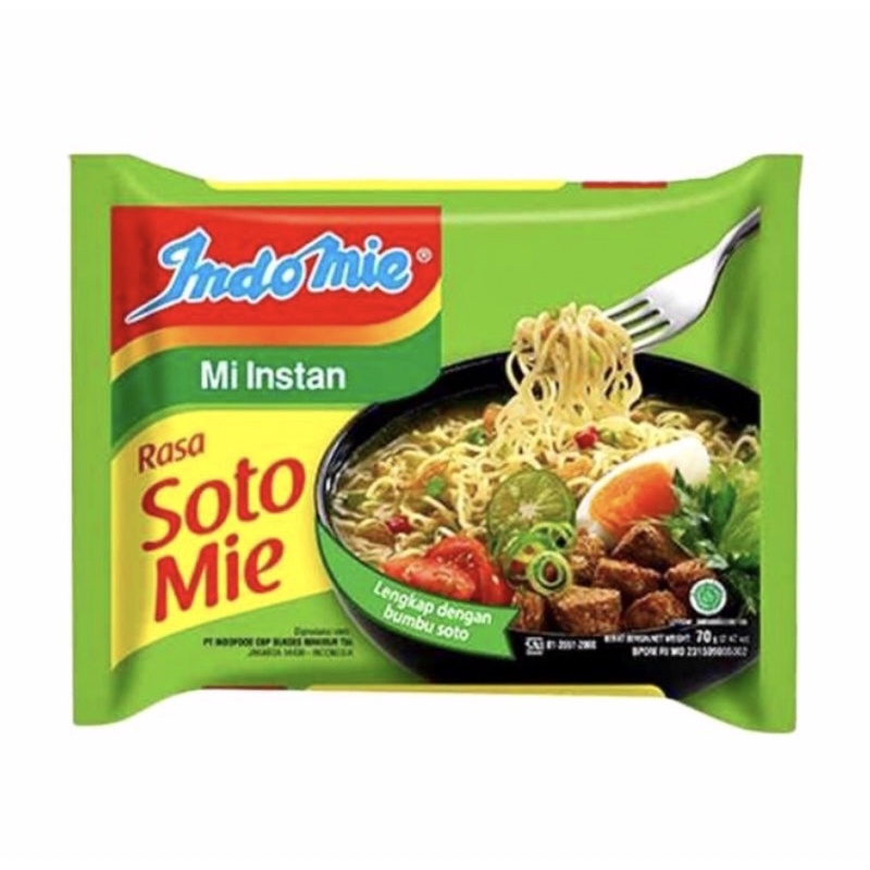 

Indomie Rasa Soto Mie 70gram