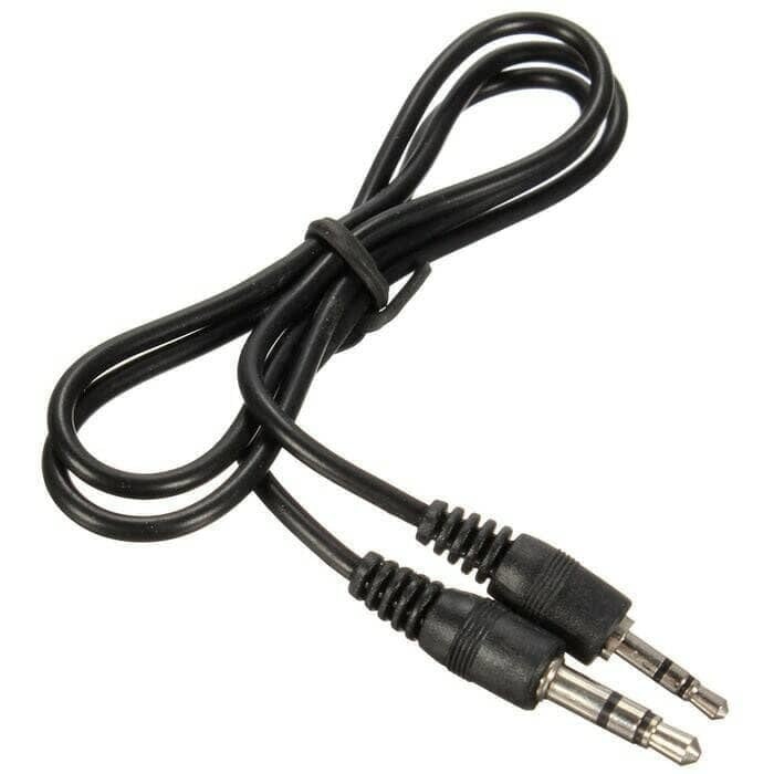 CABLE AUDIO JACK 3.5 TO 3.5 1 M AUX AUDIO STEREO HEADPHONE KABEL 1 METER