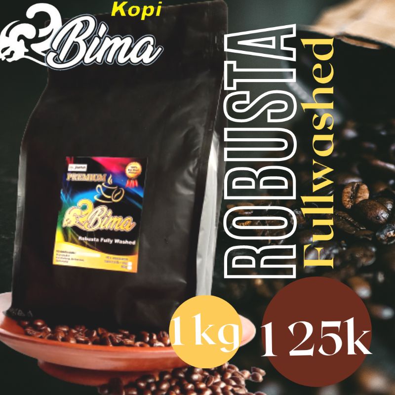 

kopi Bima ROBUSTA 1 kg fullwashed