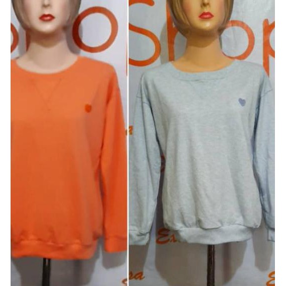 Keluaran Terbaru Sweater Nevada Polos Original Full Tag Size Smlxl Shopee Indonesia