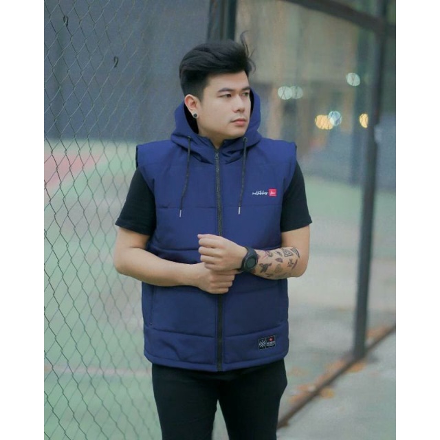 Jaket Hoodie  Rompi/Hoodie Rompi Pria