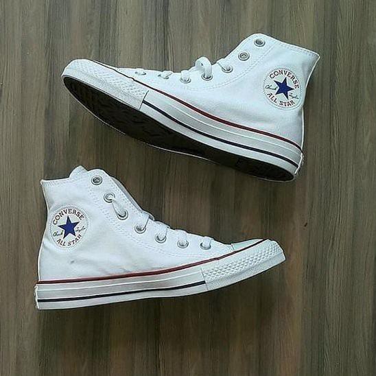 WV9 Sepatu Converse CT All Star Fashion Skull Bones Navy Blue High grade Original Premium putih 