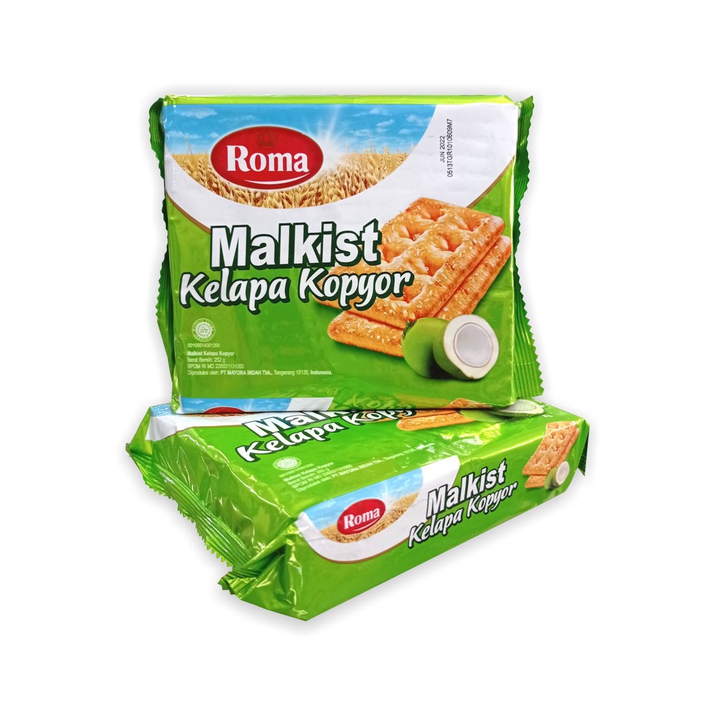 

ROMA MALKIST KELAPA KOPYOR 252 GR