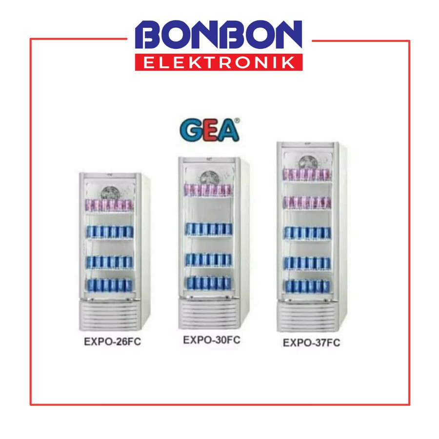 GEA Showcase Display Cooler EXPO-37FC / EXPO 37FR