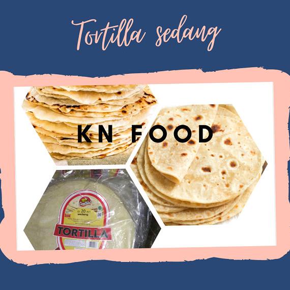 

Khusus Gojek Gokilat/ 10 Pack Tortila Kebab Sedang D= 22 cm / 200 pcs ---Termurah---