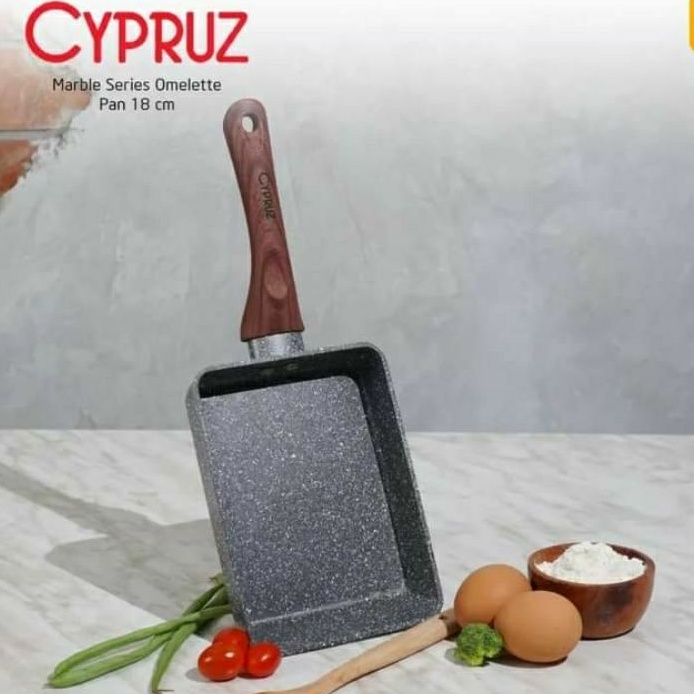 cypruz wajan telur anti lengket / cypruz omelette pan / square pan