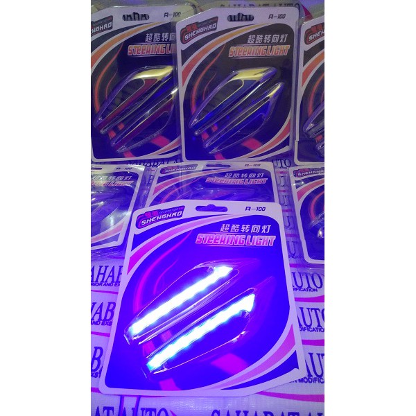 Led Sein Side Marker Light Untuk Samping Bodi Warna Biru