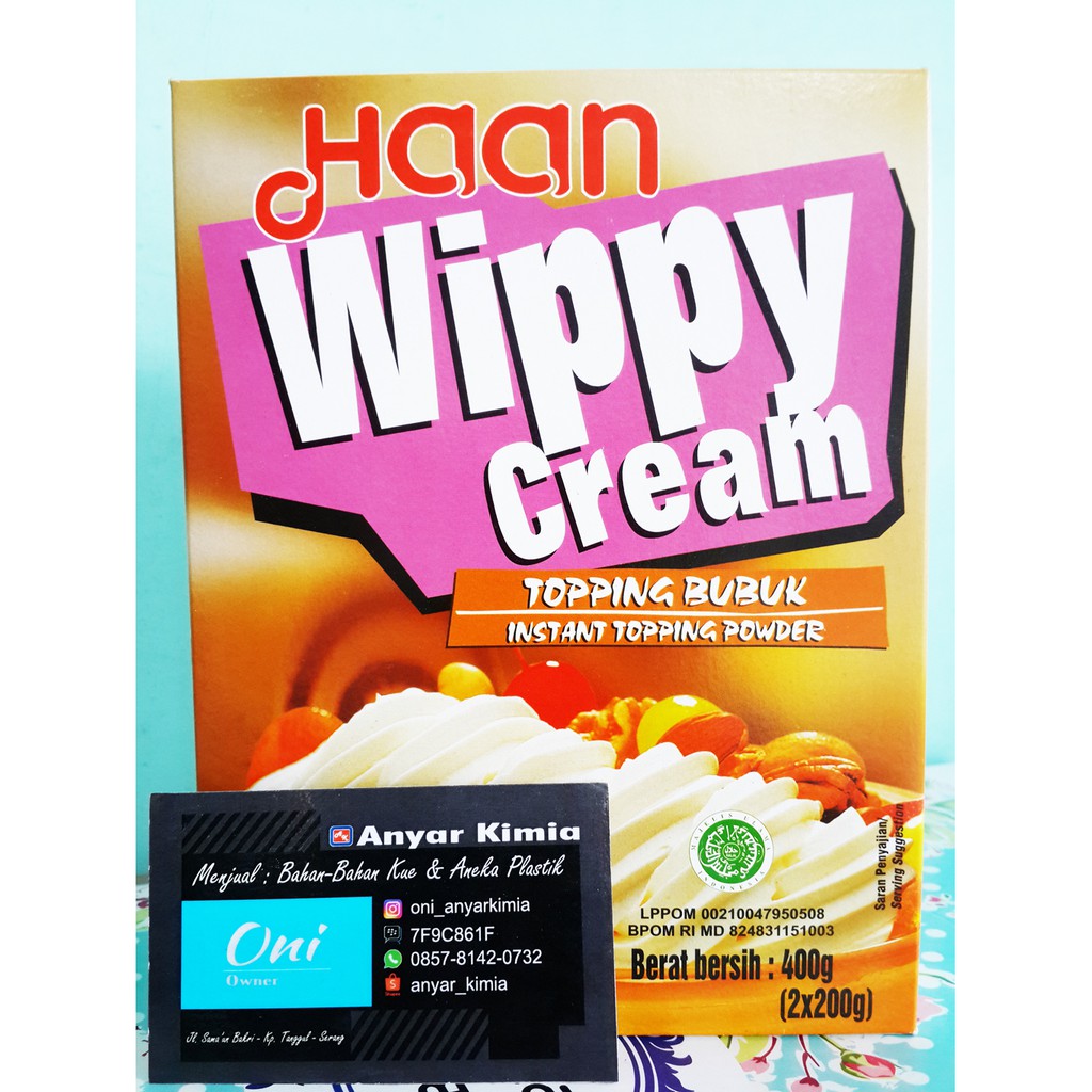

Haan Wippy Cream @400grm