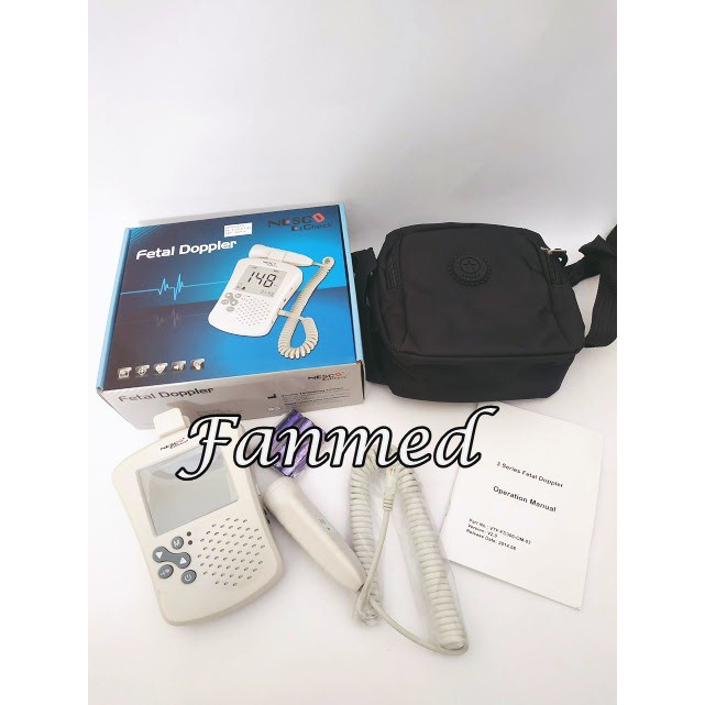 Dopler Fetal Doppler Deteksi Detak Jantung Janin Digital FD300G Nesco