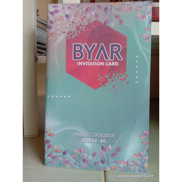 katalog undangan blanko/katalog undangan pernikahan