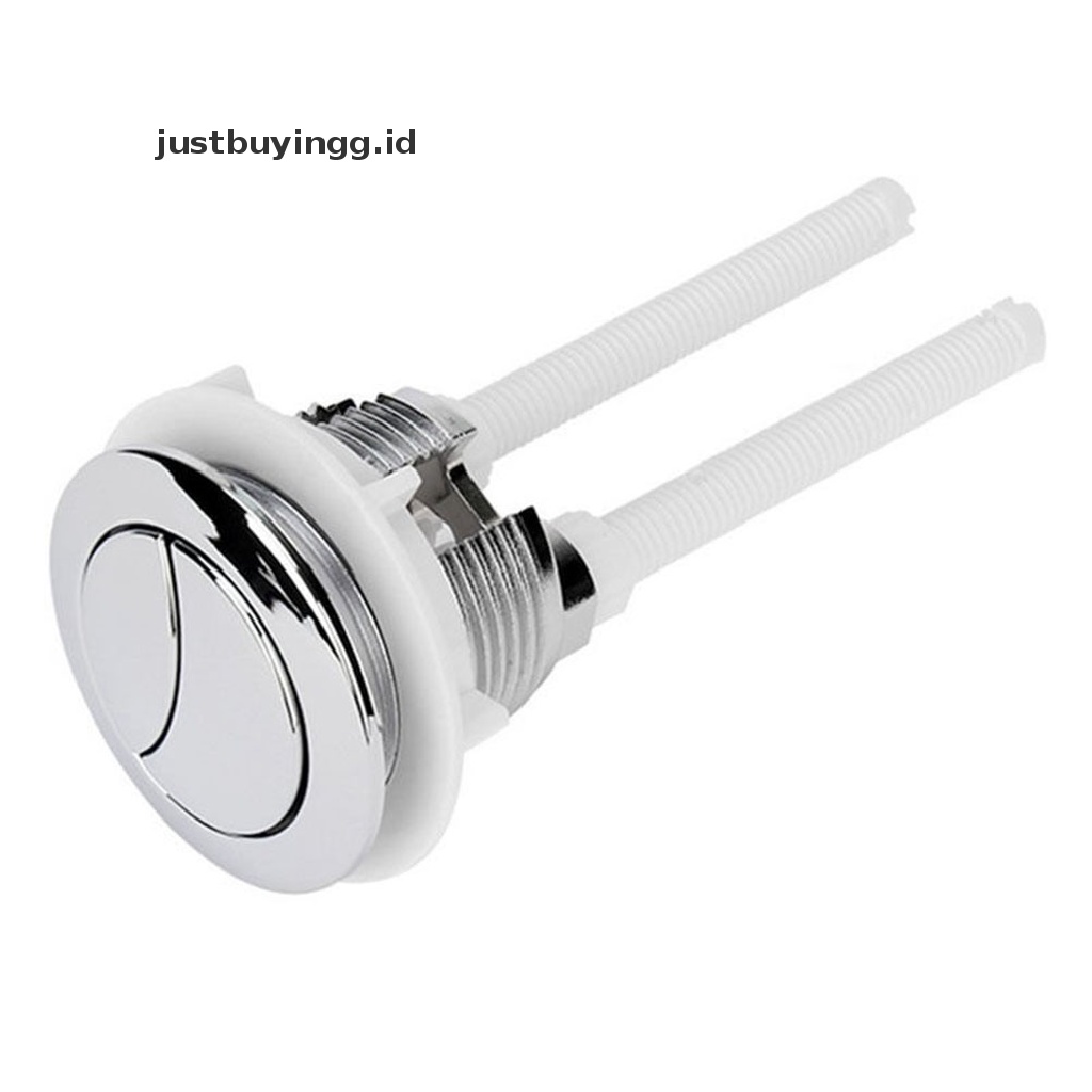 (Justbuyingg.Id) Tombol Flush Toilet Dual Flush Bahan Plastik Dengan 2 Tongkat Untuk 38 48 58mm