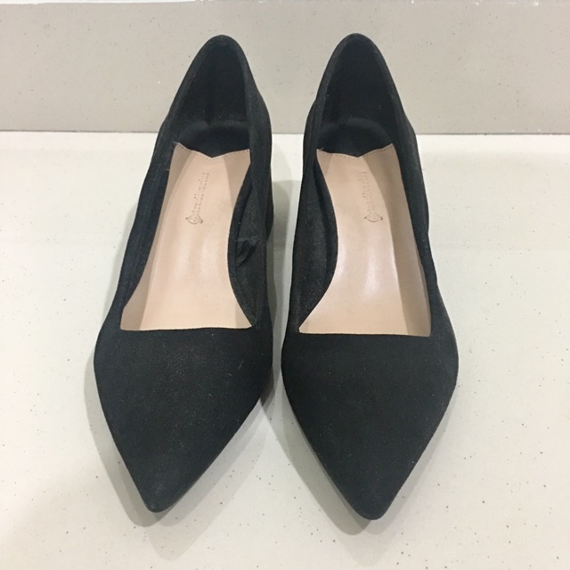 Preloved Sepatu Stradivarius Shoes Size 36 warna hitam Stradivarius Ori Original