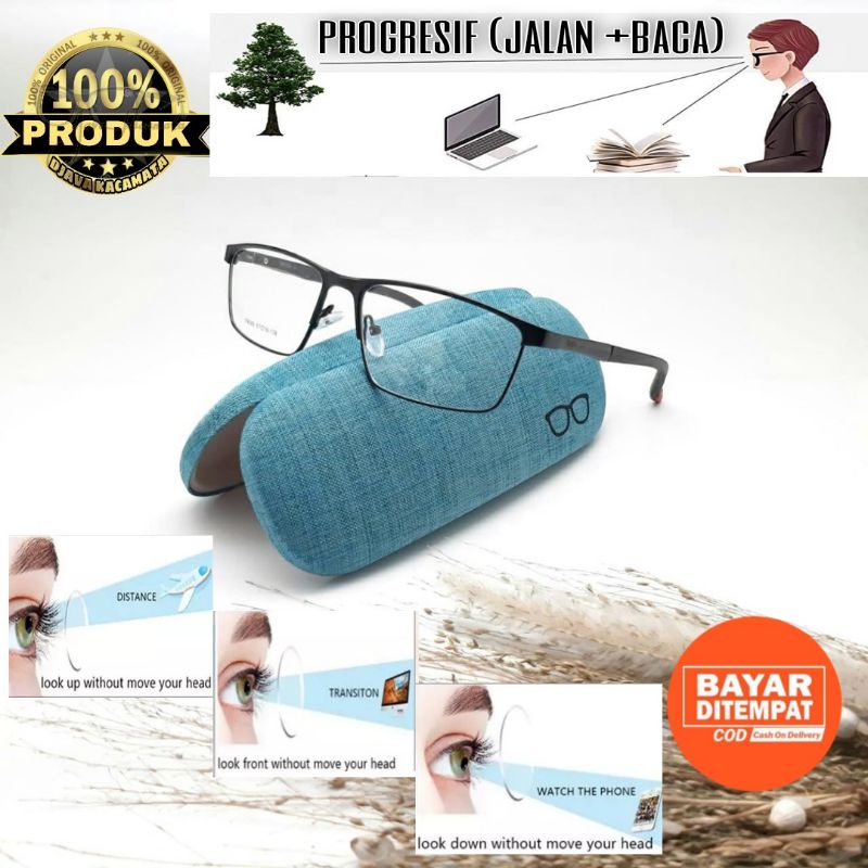 Jual Kacamata Progresif Photocromic Antiradiasi Supersin Sporty