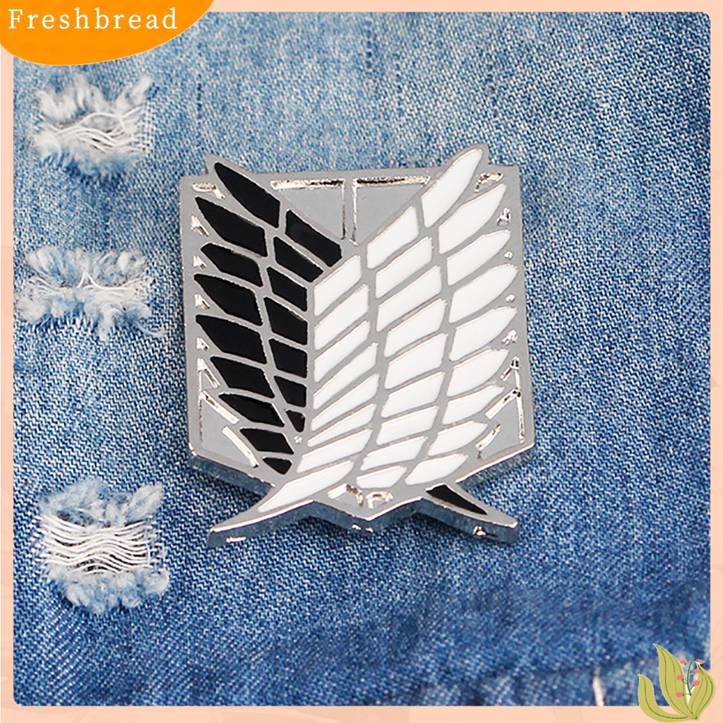 Terlaris Pins Convenient Elegant Alloy Attack on Titan Vintage Pins Brooch for Party