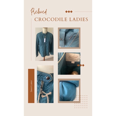 Jaket preloved ORI Crocodile