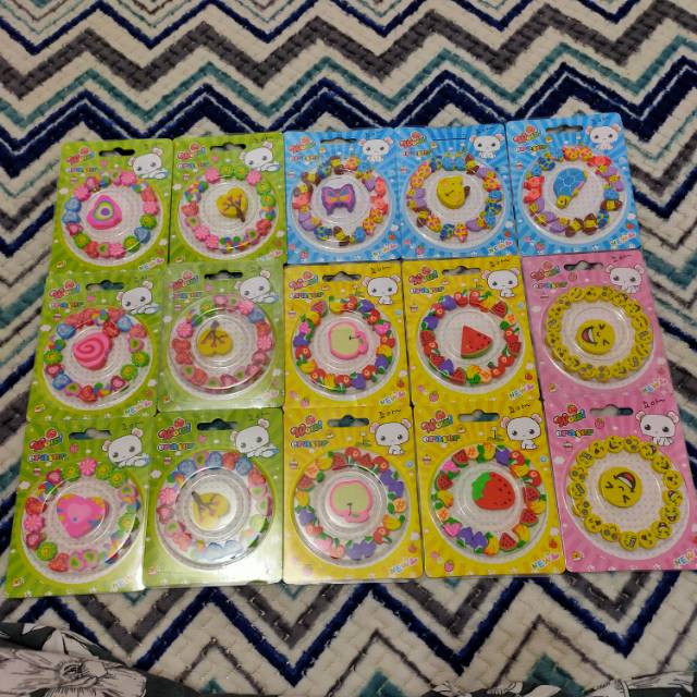 

Penghapus mini karakter lucu