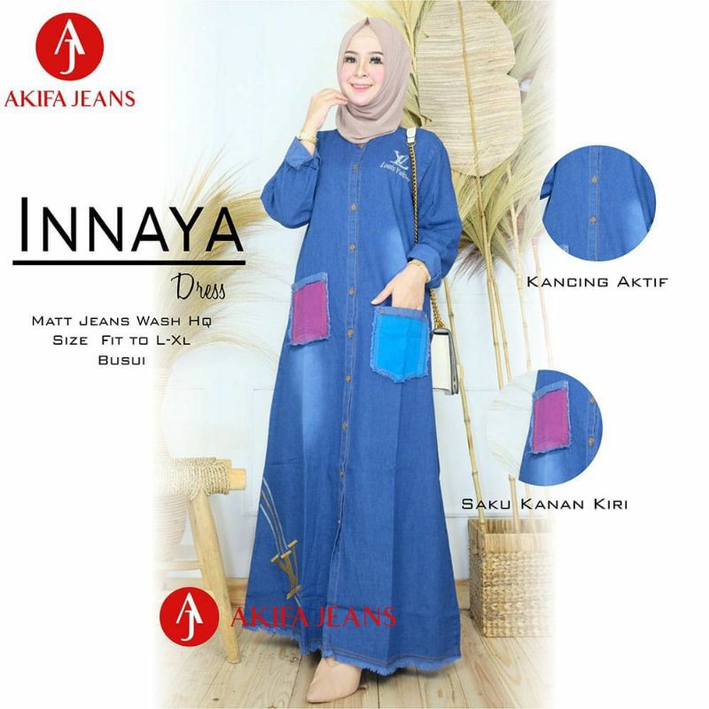 Aqilansyah K11 Innayah Dress Jeans