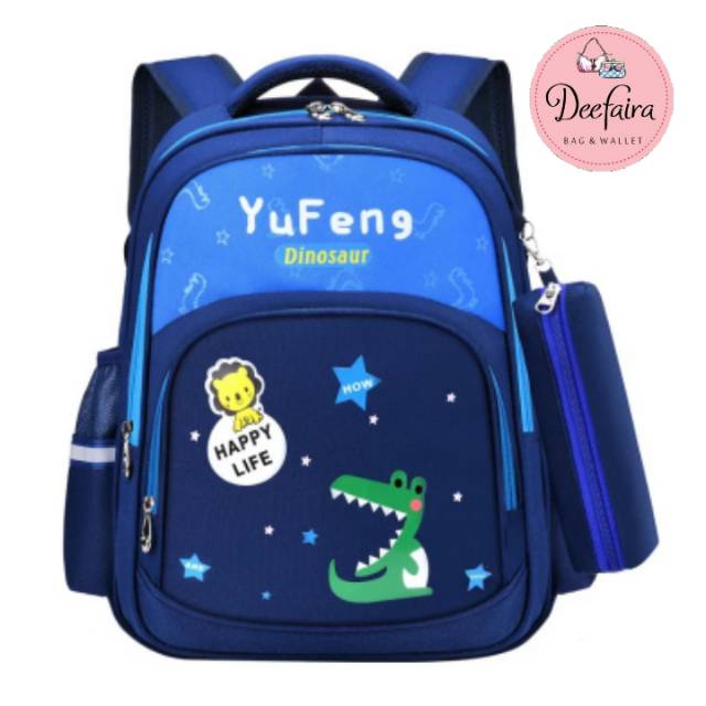 Tas Sekolah Wanita Tas Ransel Anak Perempuan Bonus Pouch Pensil