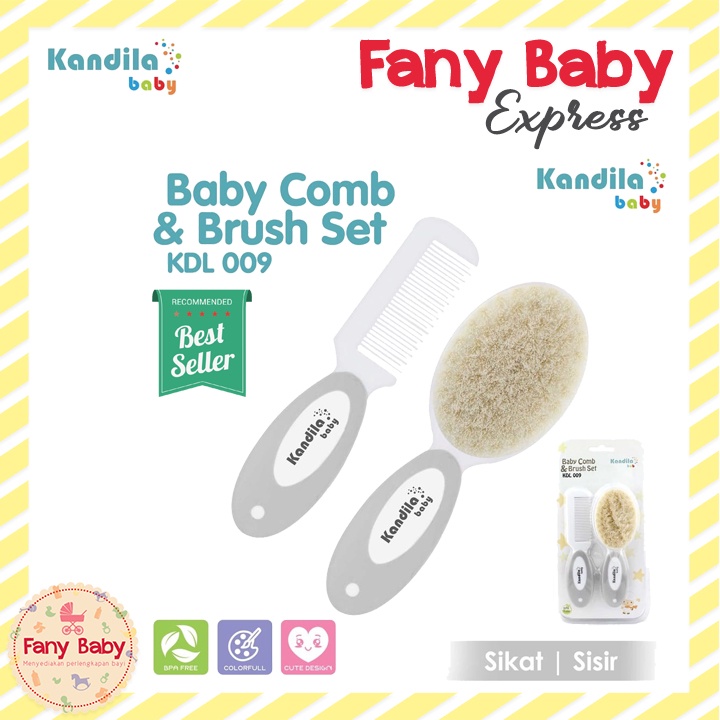 KANDILA COMB AND BRUSH / KDL- 009 (SISIR BAYI RANDOM)