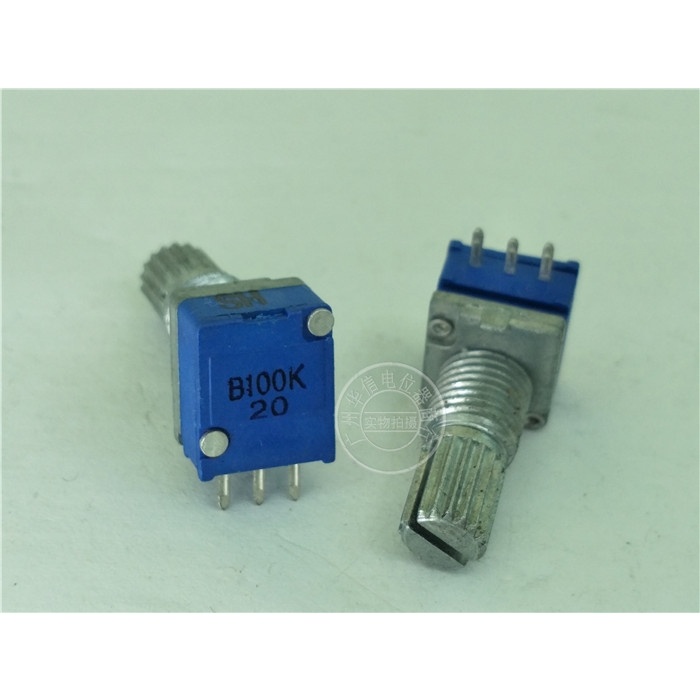 5pcs Potentiometer Presisi Tinggi RK097N B1KB20KB253B25K B254-B250KB50K B1M