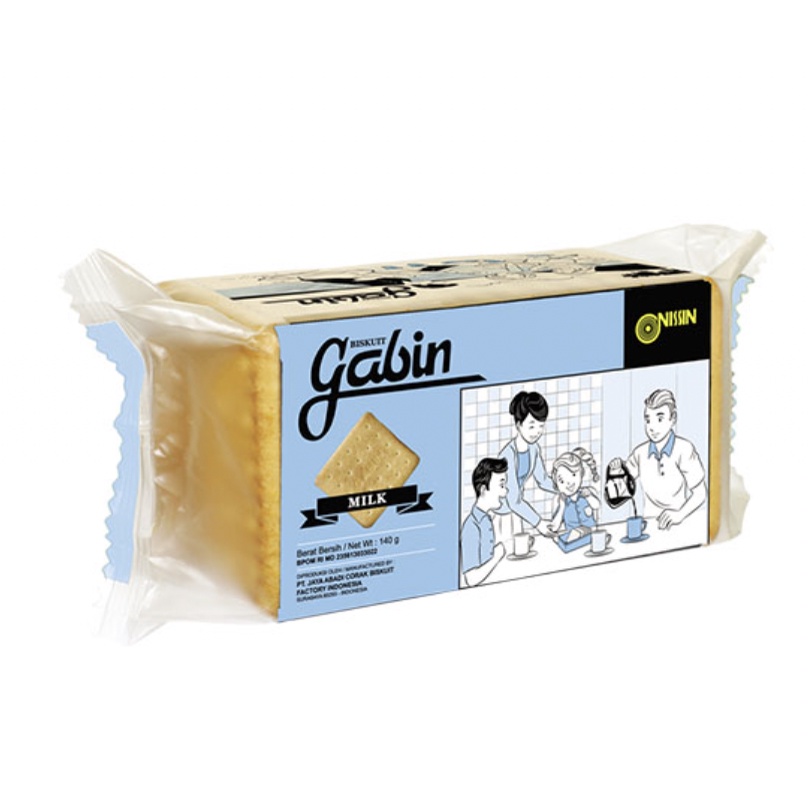 

Nissin Gabin Milk 140gr