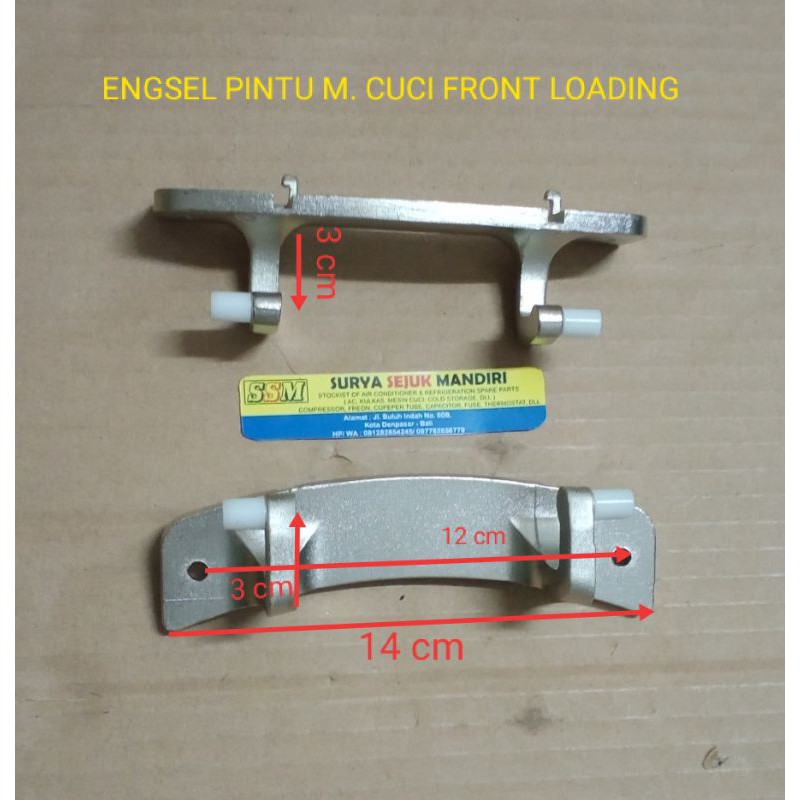 engsel pintu mesin cuci LG front loading