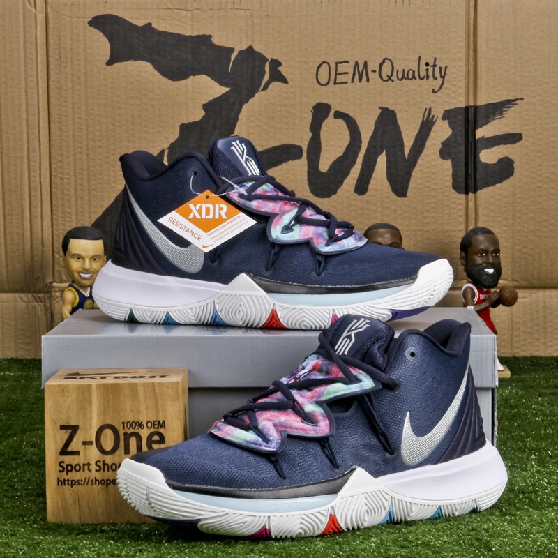 Nike Kyrie 5 have a Nike day Owen 5 smiley face men 's basketball sneakers Dried shrimp