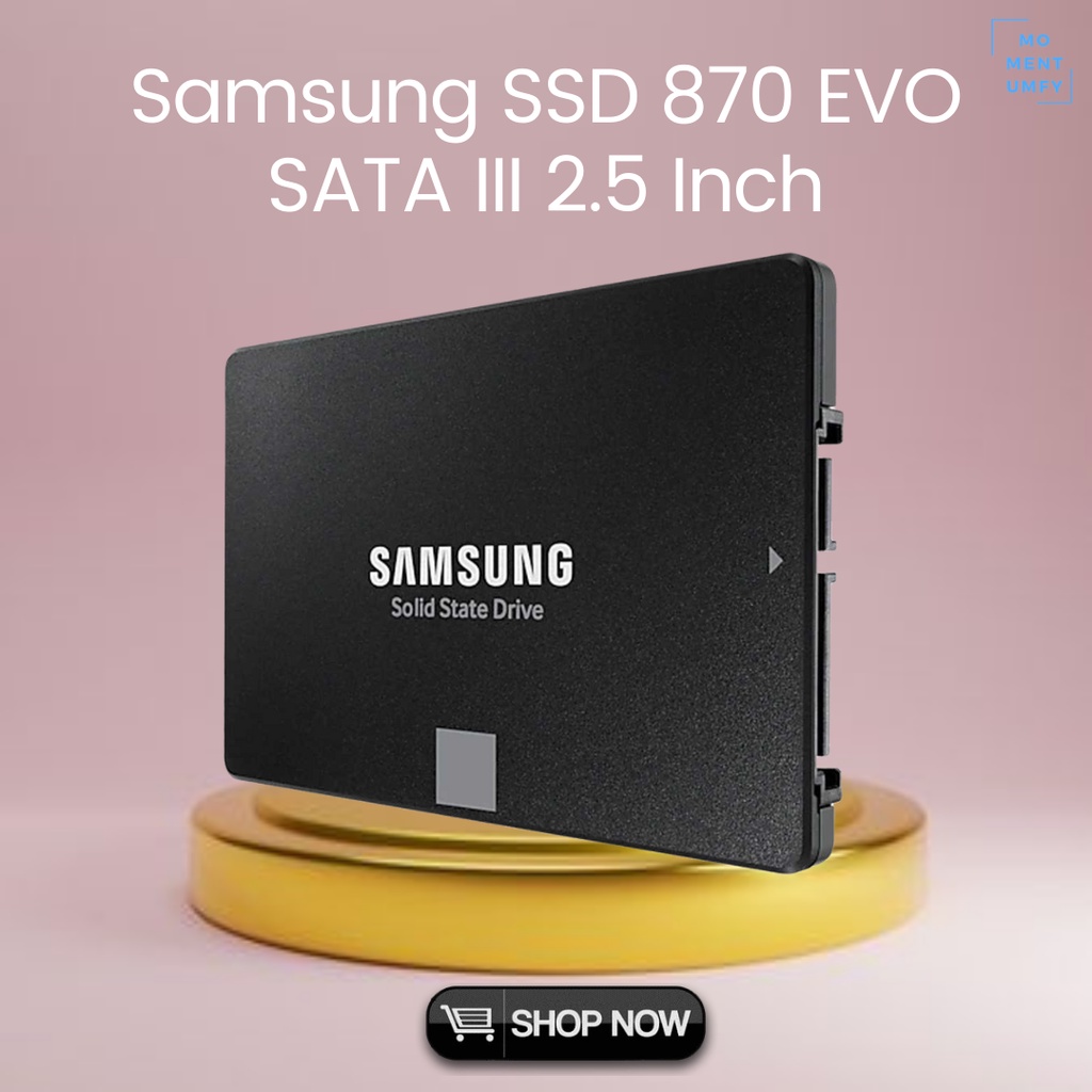 Samsung SSD SATA Penyimpanan Storage Memory Memori Internal Eksternal External Storage Tambahan SSD 