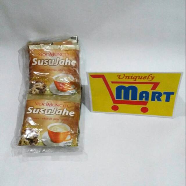 

Minuman Serbuk Susu Jahe SidoMuncul ( susu - jahe emprit - gula ) 1 Renceng isi 10 Sachet SidoSusu