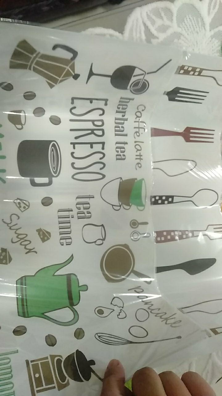 Sofimall Tatakan Alas Piring Gelas Panci Meja Makan / Taplak Meja Makan Anti Panas / Tatakan Piring