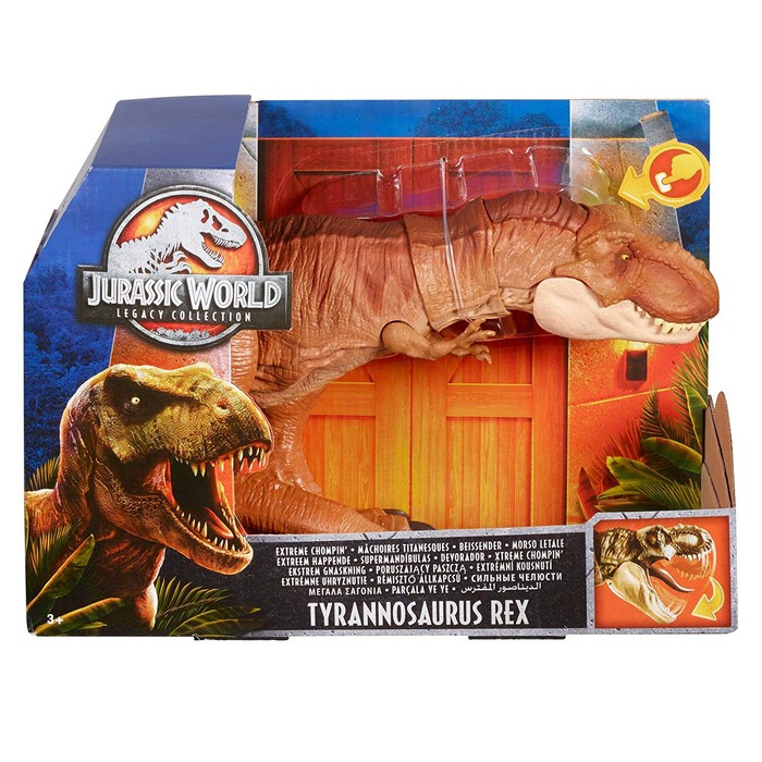 mattel jurassic world t rex