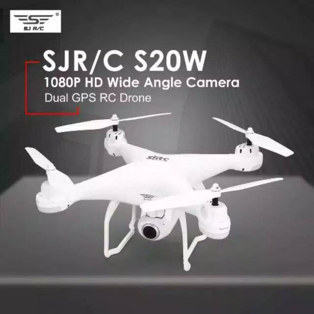 Drone sjrc s20w nartor folow me mode dual gps