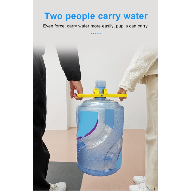 Pengangkat galon air alat angkat gallon double handle holder penjepit penahan untuk bantu angkut gallon NBPGA