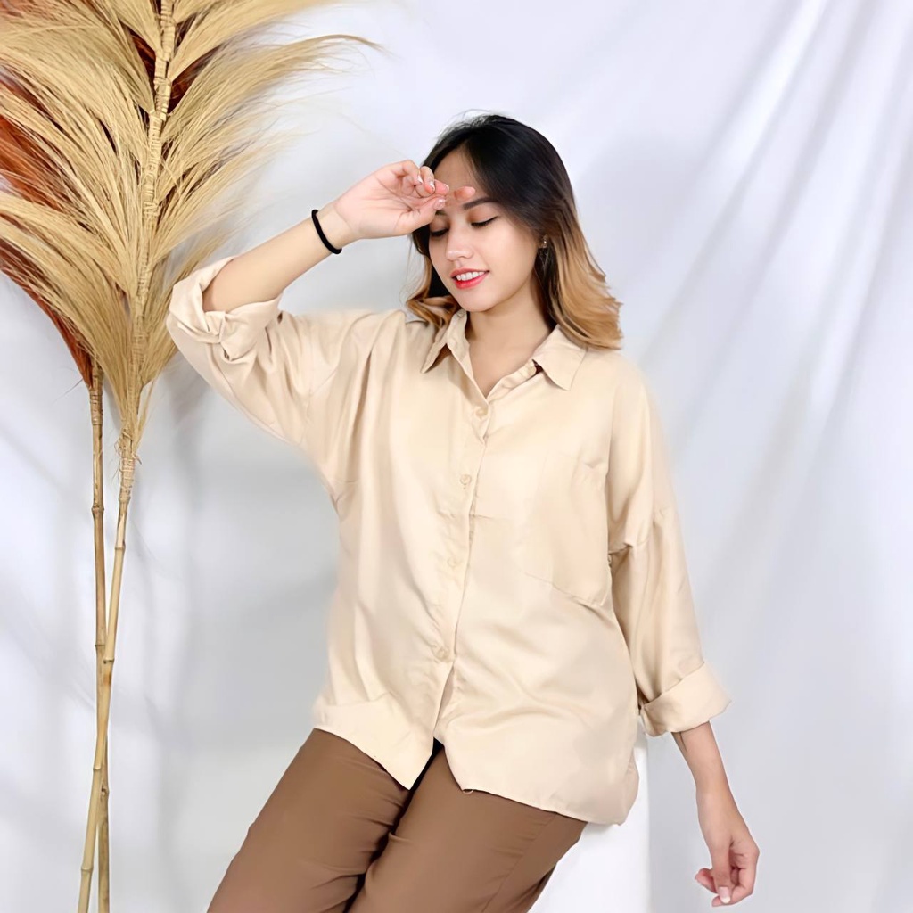 RX Fashion - Goldy LongShirt Oversize Katun Twistcone - BN