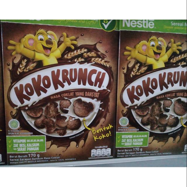 

NESTLE CEREAL BREAKFAST + KALSIUM KOKO KRUNCH BOX 150 GR