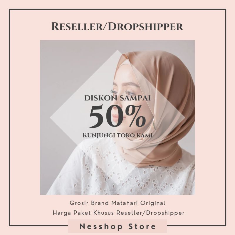 GROSIR BRAND MATAHARI ORIGINAL HARGA RECEH PAKET KHUSUS RESELLER/DROPSHIPPER