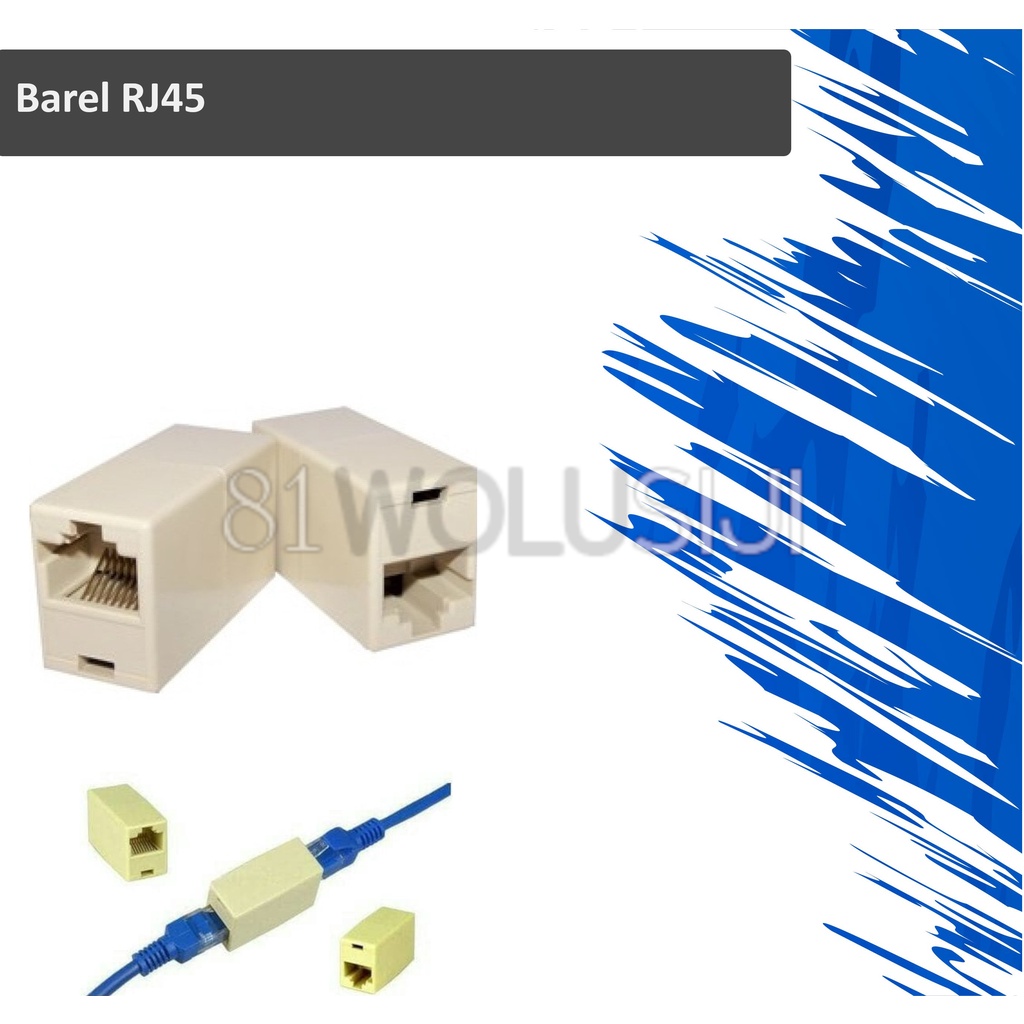 Barel/Couple/Penyambung konektor RJ45