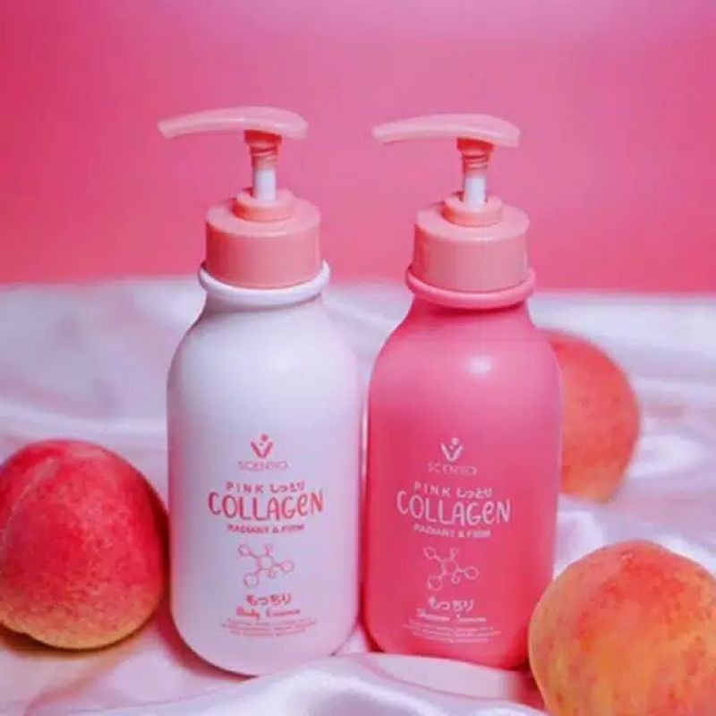 Scentio Beauty Buffet Pink Collagen Radiant & Firm Body Essence Shower