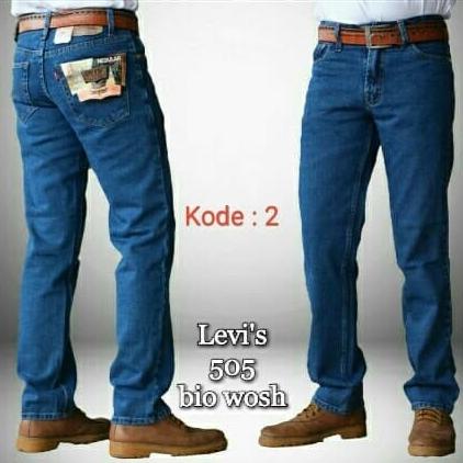 TERMURAH Celana Jeans Pria Wrangler Levis Lea Lois