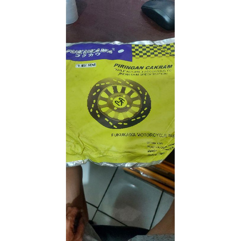 piringan cakram belakang nmax merk fukukawa