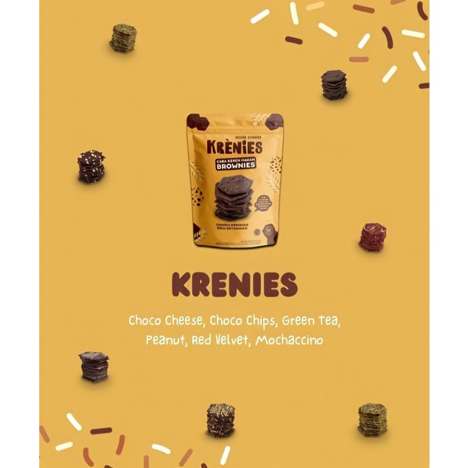 

Krenies Krekers Brownies Choco Cheese