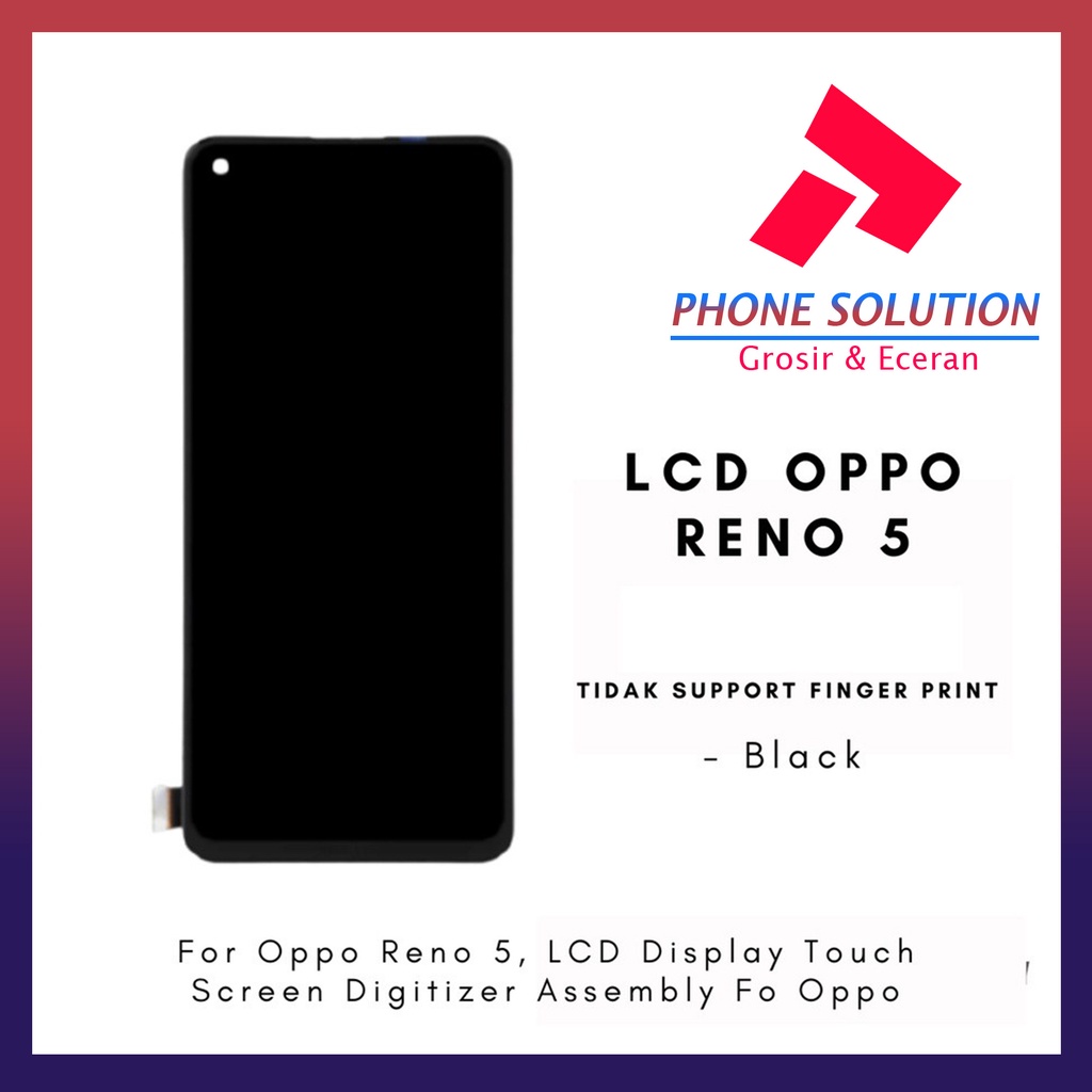 LCD Oppo Reno 5 5G / LCD Oppo Reno 6 5G ORIGINAL 100% Fullset Touchscreen // Supplier LCD Oppo - Garansi 1 Bulan